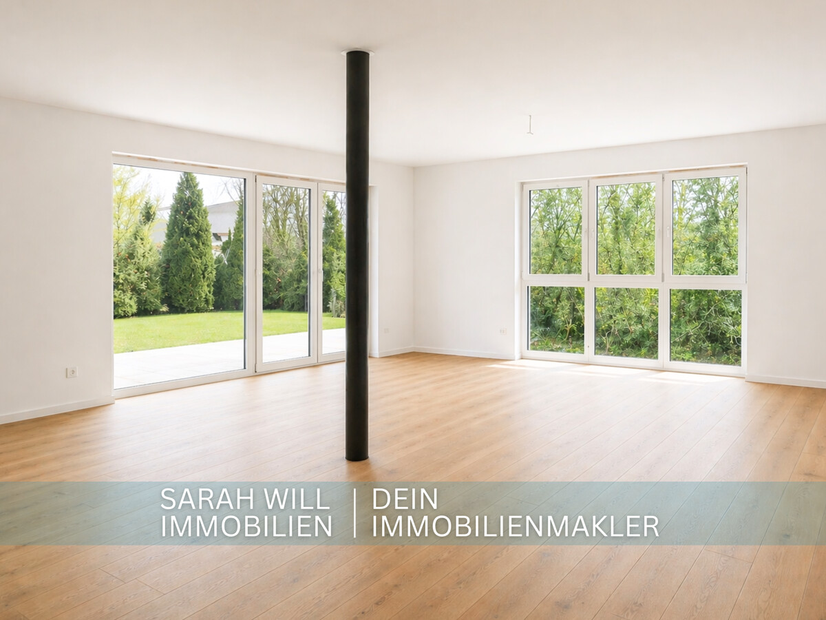 Exklusive 3-Zimmer-Terrassenwohnung mit eigenem Garten, auf der begehrten Hambacher Höhe